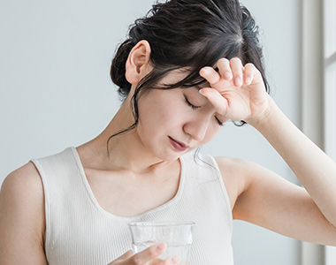 首・肩・顔まわりの緊張が気になる